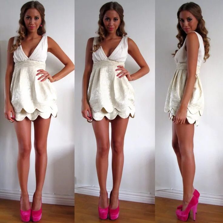 Платья для маленького роста фото april " 2011 " Kenzas Fashion, Backless lace dress, Fancy outfits