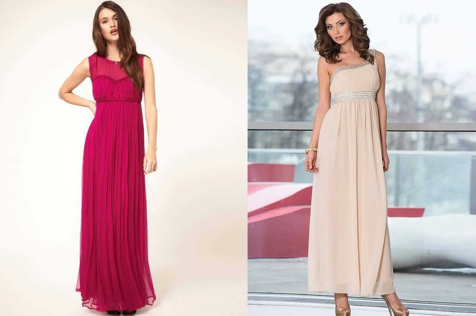 Платья для невысоких фото Как выбрать длинное платье для невысоких