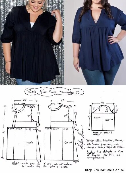 Платья для полных без выкройки sudarushka.info Dress sewing patterns, Blouse pattern sewing, Fashion sewing pat