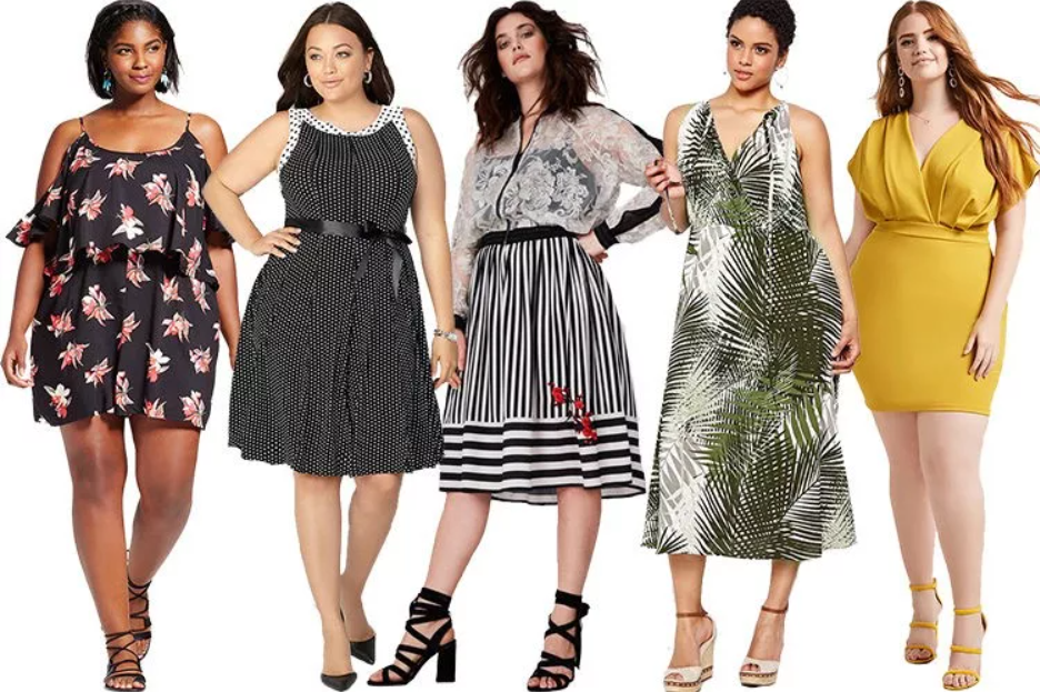 Платья для полных модные тенденции Преимущества специализированных магазинов одежды больших размеров - эксперты Мон