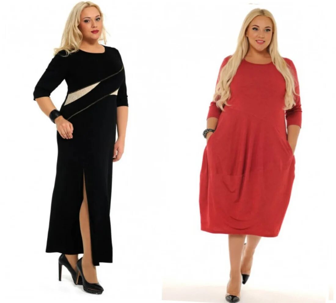 Платья для полных с животом фото Фасон платья для полных девушек с животом Каталог одежды Dress-m.ru