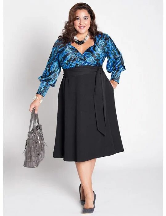 Платья для полных за 50 фото download Designer plus size clothing, Dress, Wrap dress