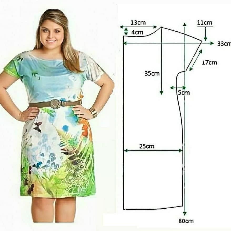 Платья для полных женщин без выкройки Patrones Y Medidas De Diversas Prendas Femeninas En 2021 CA4 Shirts women fashio