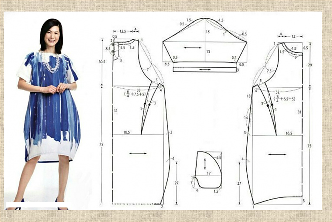 Платья для полных женщин стильные выкройки 60 прекрасных платьев-баллон с моделированием и построением выкроек - шьем сами 