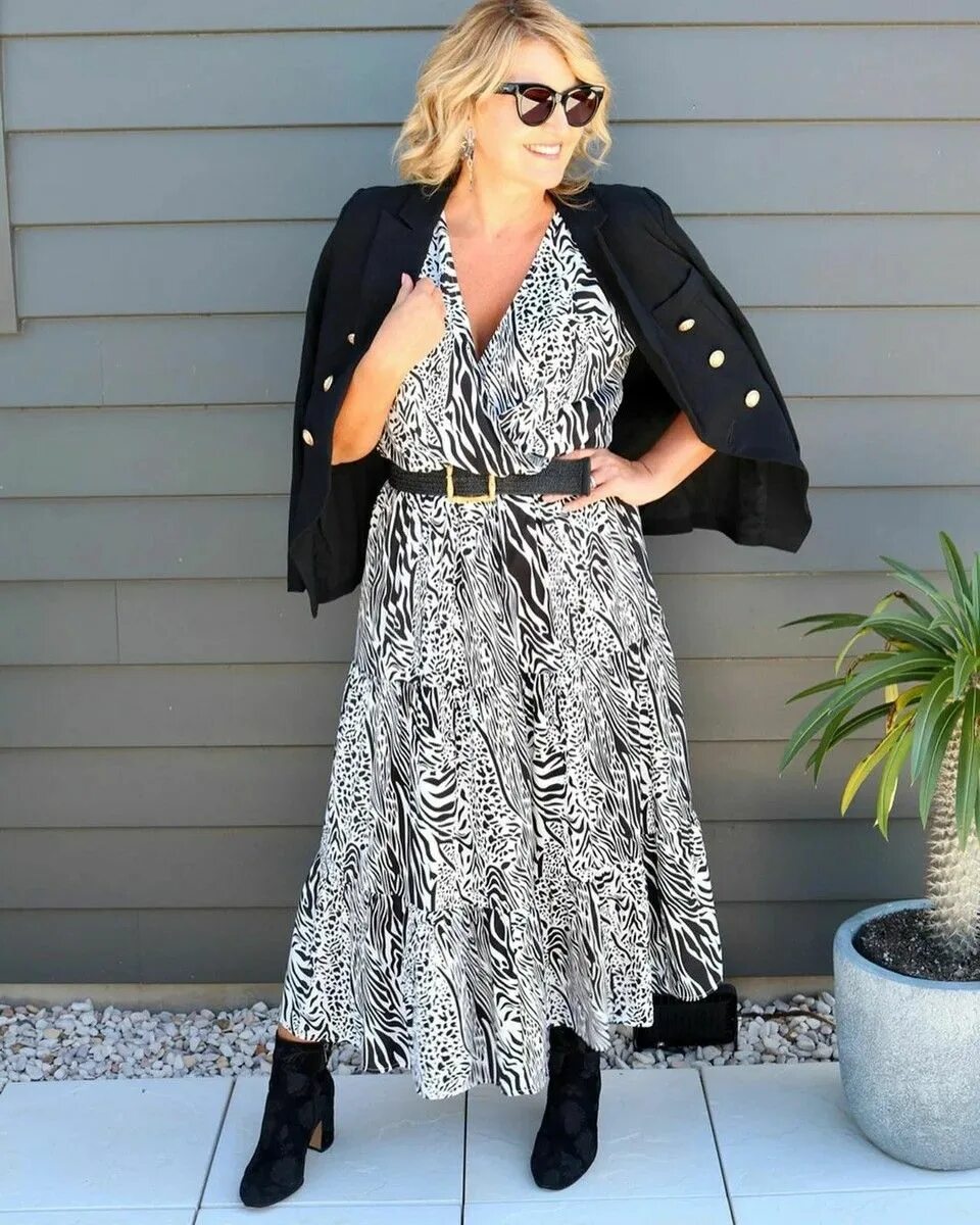 Платья для женщин 50 стильные фото Pin su 40-50 Moda, Elegante