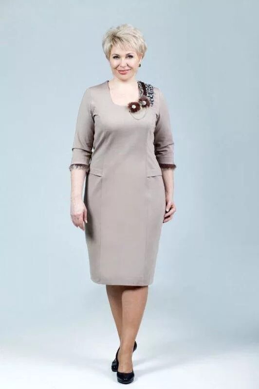 Платья для женщин 60 фото Трикотажные платья для женщин стильные после 50 лет Каталог одежды Dress-m.ru