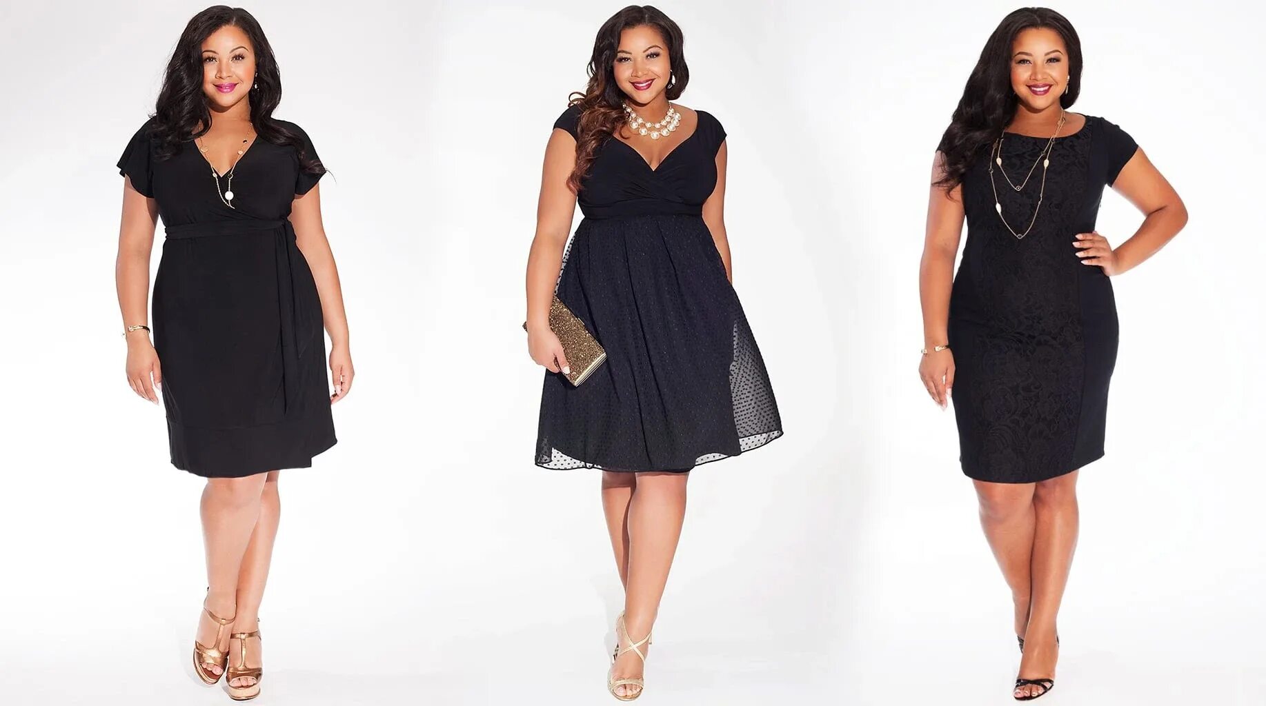 Платья для женщин маленького роста фото Как выбрать маленькое черное платье для полных