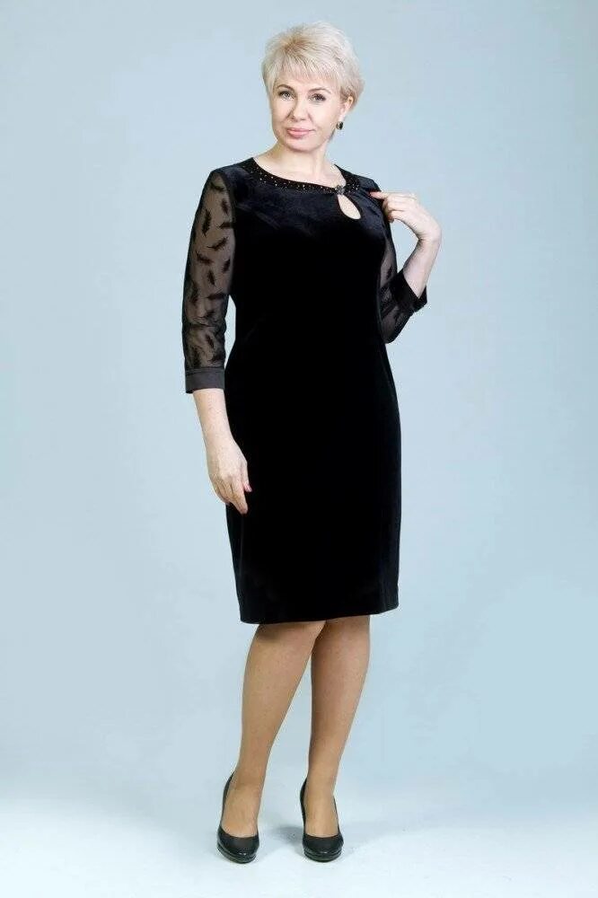 Платья для женщин после 60 фото Какое платье для женщины 50 лет