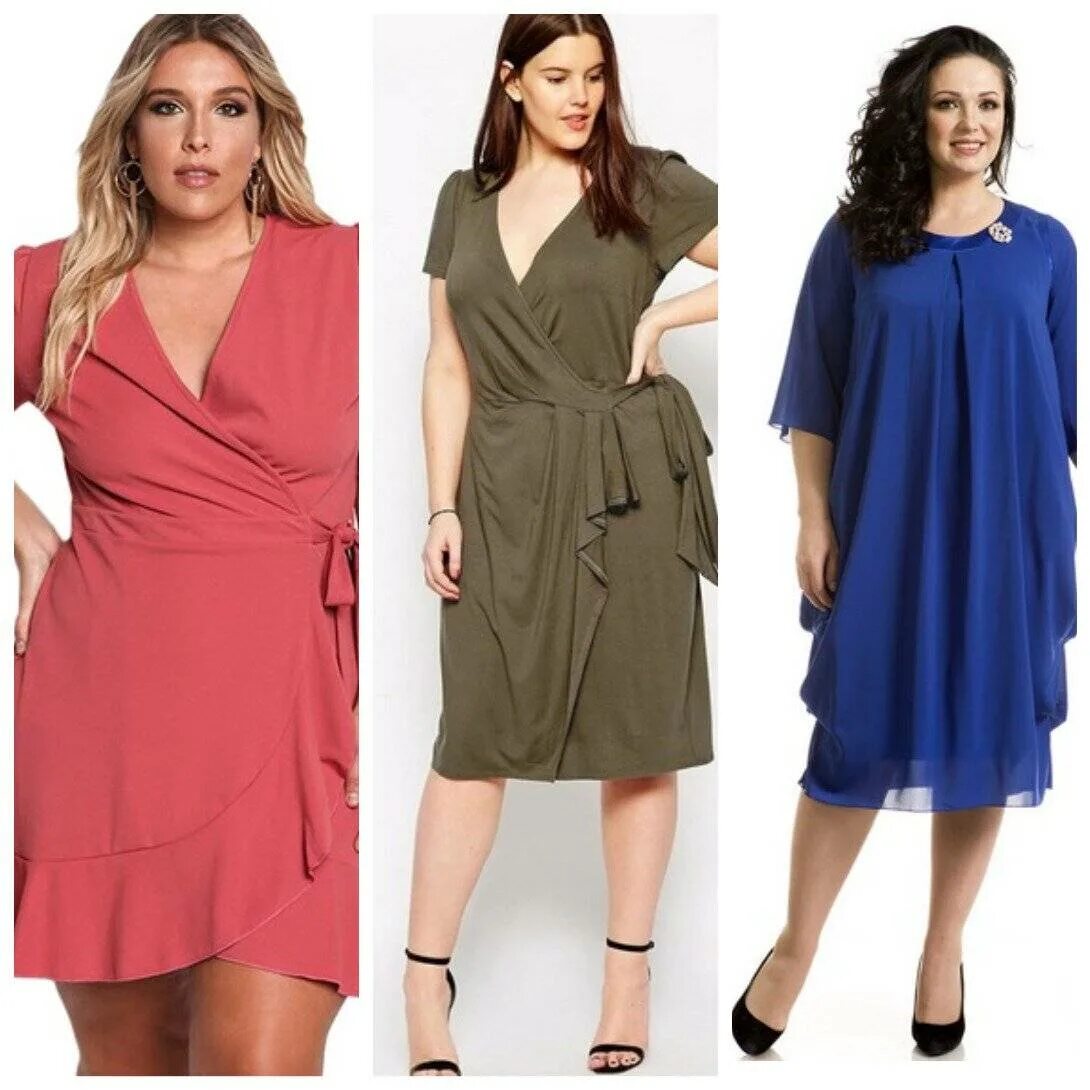 Платья для женщин с животом фото Как выбрать платье для полной фигуры с животом