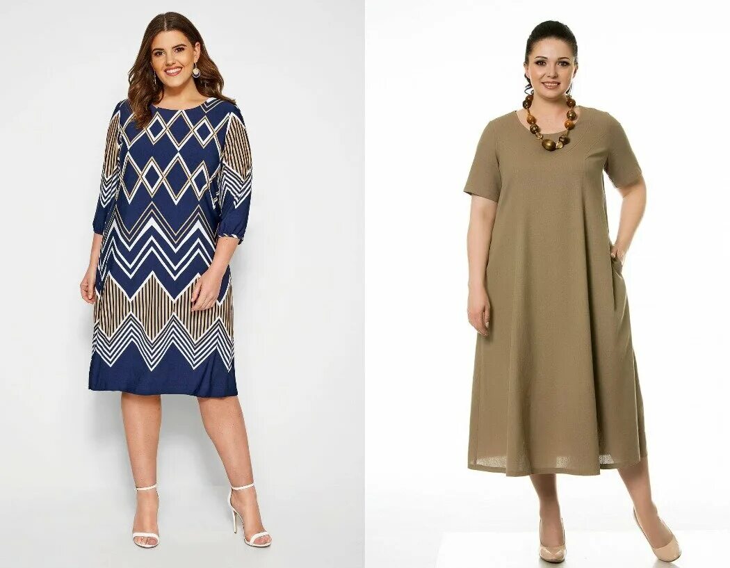 Платья для женщин яблоко фото Принципы выбора одежды для полных женщин с фигурой "Яблоко" Модная фишка Дзен