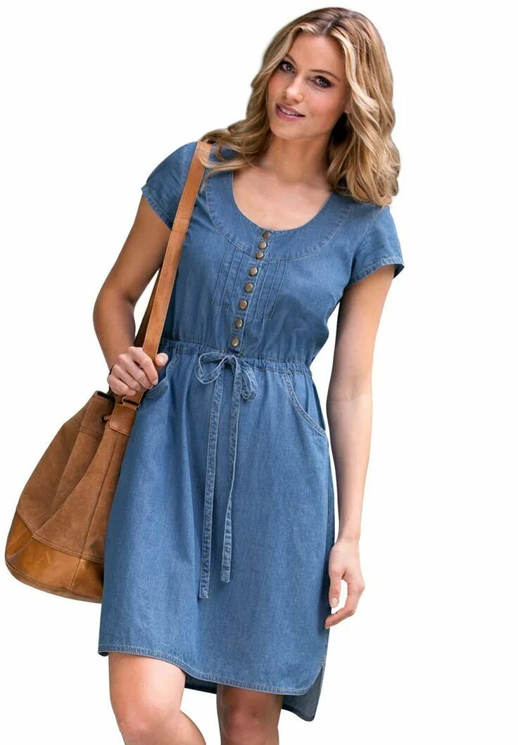 Платья джинс фото 15 Beautiful Design For Casual Denim Dress That You Must Try In This Summer Plus