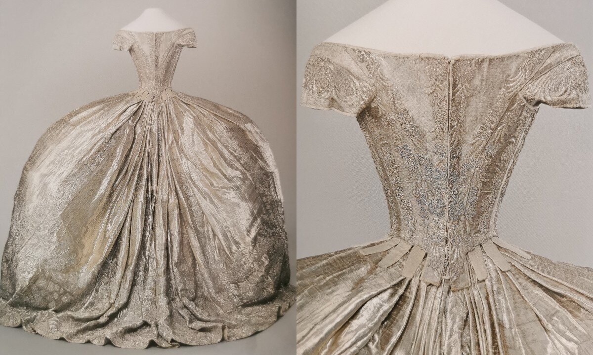 Платья екатерины фото Страшная тяжесть и тонкая талия: свадебное платье Екатерины II Bellalavanda Дзен