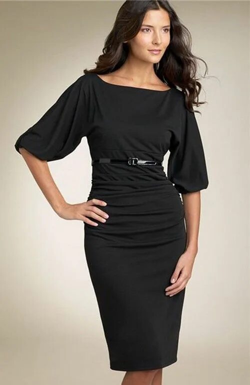 Платья фасоны фото Модные платья летучая мышь 2018-2019 фото, красивые платья с рукавом летучая мыш