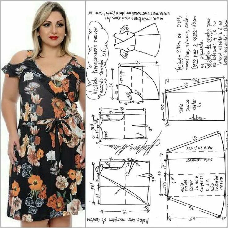 Платья фасоны выкроек фото Pin on PATRONES Sewing clothes women, Dress sewing patterns, Clothing patterns