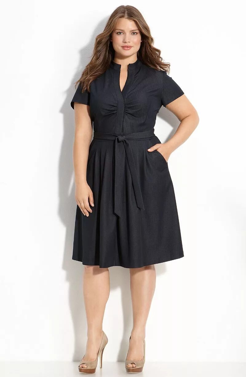 Платья фото для полных цена Платья для полных женщин: 20 идеальных фасонов Vestidos casuales para gorditas, 