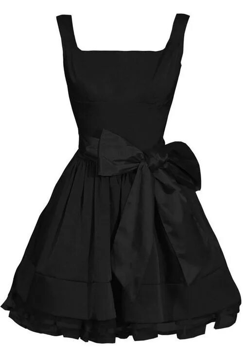 Платья фото короткие без девушек Cute black dress with a nice big bow Fashion, Clothes, Little black dress