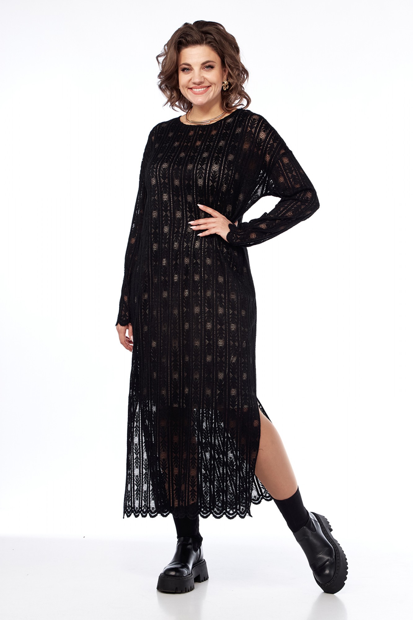 Платья фото минск Вечернее платье Jurimex 3242 черный в размере 50-56 купить в Минске с доставкой 