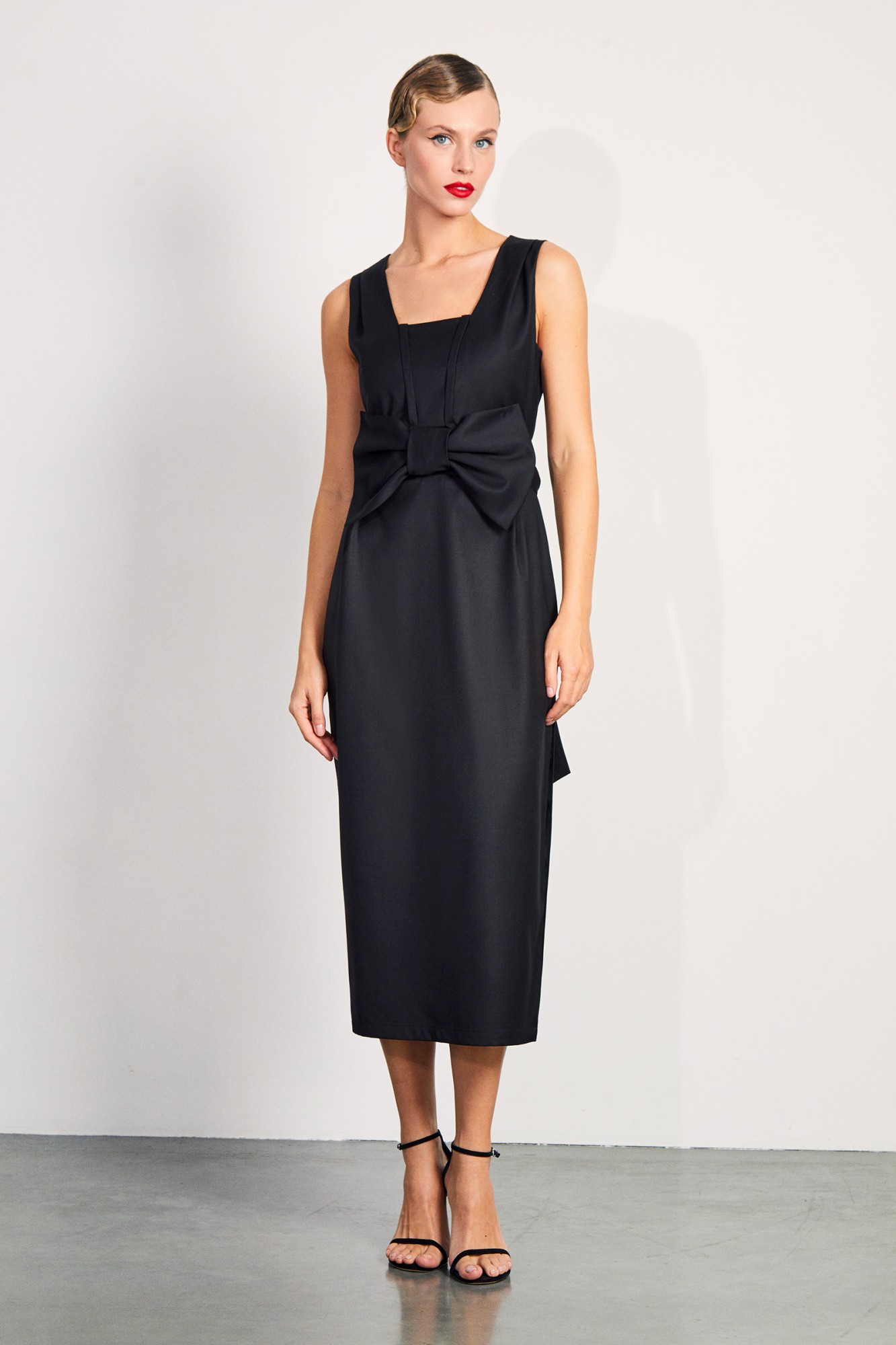 Платья фото минск Вечернее платье RIVOLI 7180 чёрный в размере 42-52 купить в Минске с доставкой п