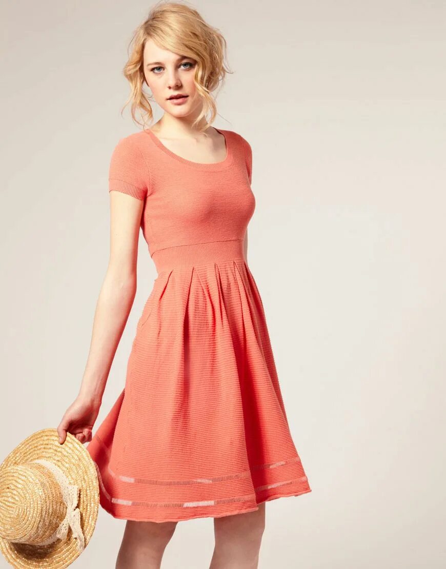 Платья фото онлайн ASOS ASOS '50s Knitted Dress at ASOS Knit dress, Fashion, Pretty dresses