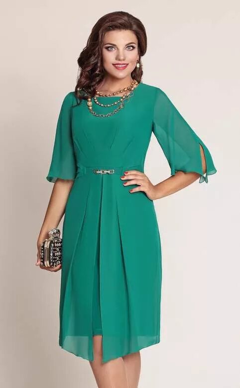 Платья фото цена уфа Платья для полных модниц белорусской компании Vittoria Queen, весна-лето 2017 Fa