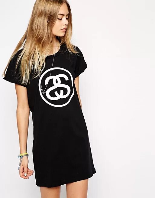 Платья футболки фото Платье футболка короткое: найдено 90 изображений