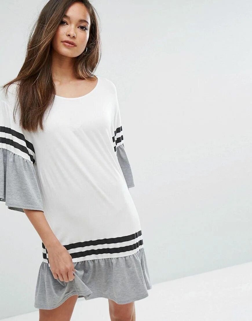 Платья футболки фото fashion trends 2019 #fashion, #style, #outfits, #trends, #ideas Maxi dress prom,