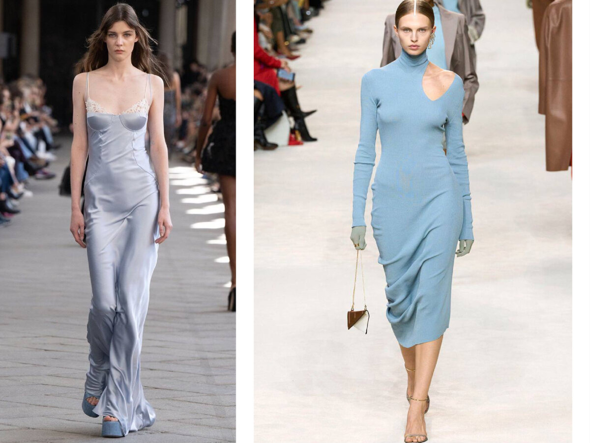 Платья футляр 2024 модные тенденции Главные модные цвета весны 2024 года секрет