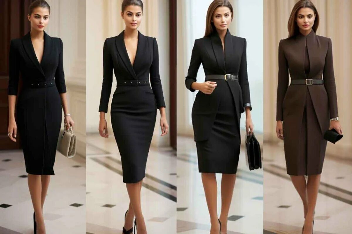 Платья футляр 2024 модные тенденции Тренды 2024 года в офисном стиле. 7 вещей, с помощью которых ты создашь модный и