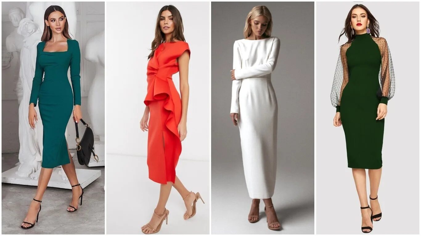 Платья футляр 2024 модные тенденции Платья фасона футляр (карандаш): модные тенденции сезона 2022-2023, фото стильны