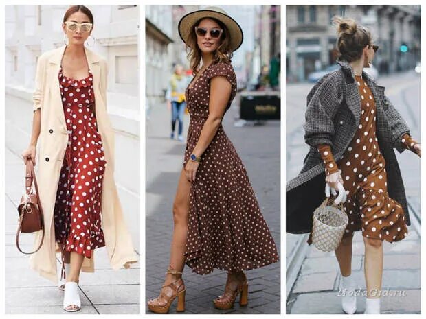 Платья горошками с чем одеть Модный горошек: как создать стильный образ с принтом Polka dot - Секреты стиля -