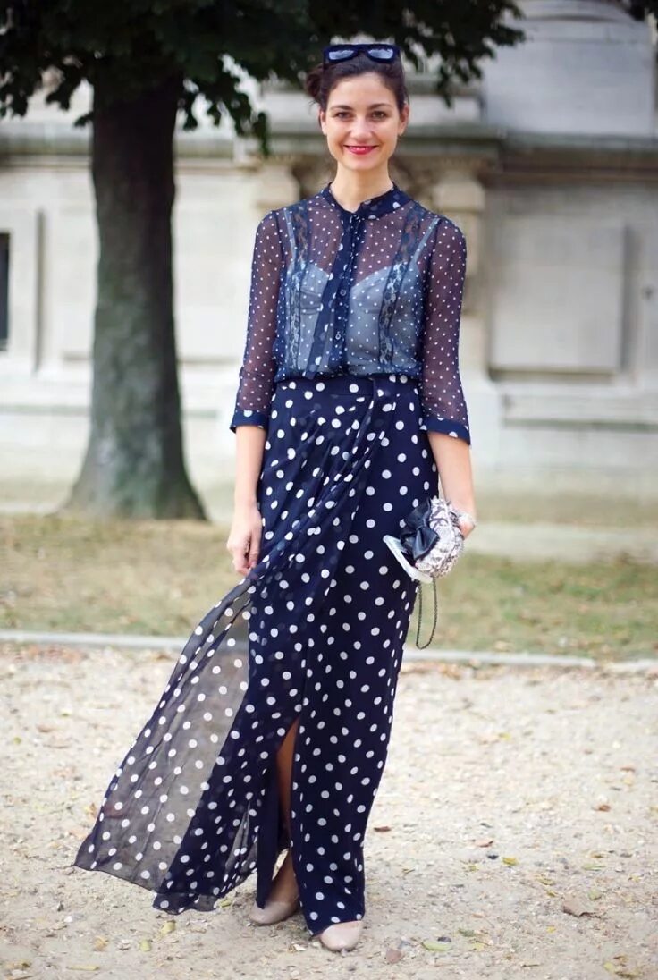 Платья горошками с чем одеть Polka Dots: Nueva Tendencia Que Amamos Polka dots outfit, Style, Fashion