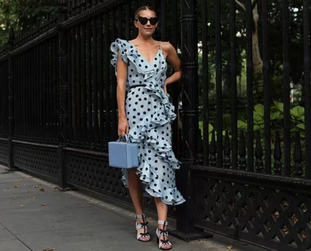 Платья горошками с чем одеть МОДА В ГОРОШЕК: КАК НОСИТЬ ВЕЩИ В ГОРОХ - ТРЕНД 2019 - Мир интересного Хлопковые