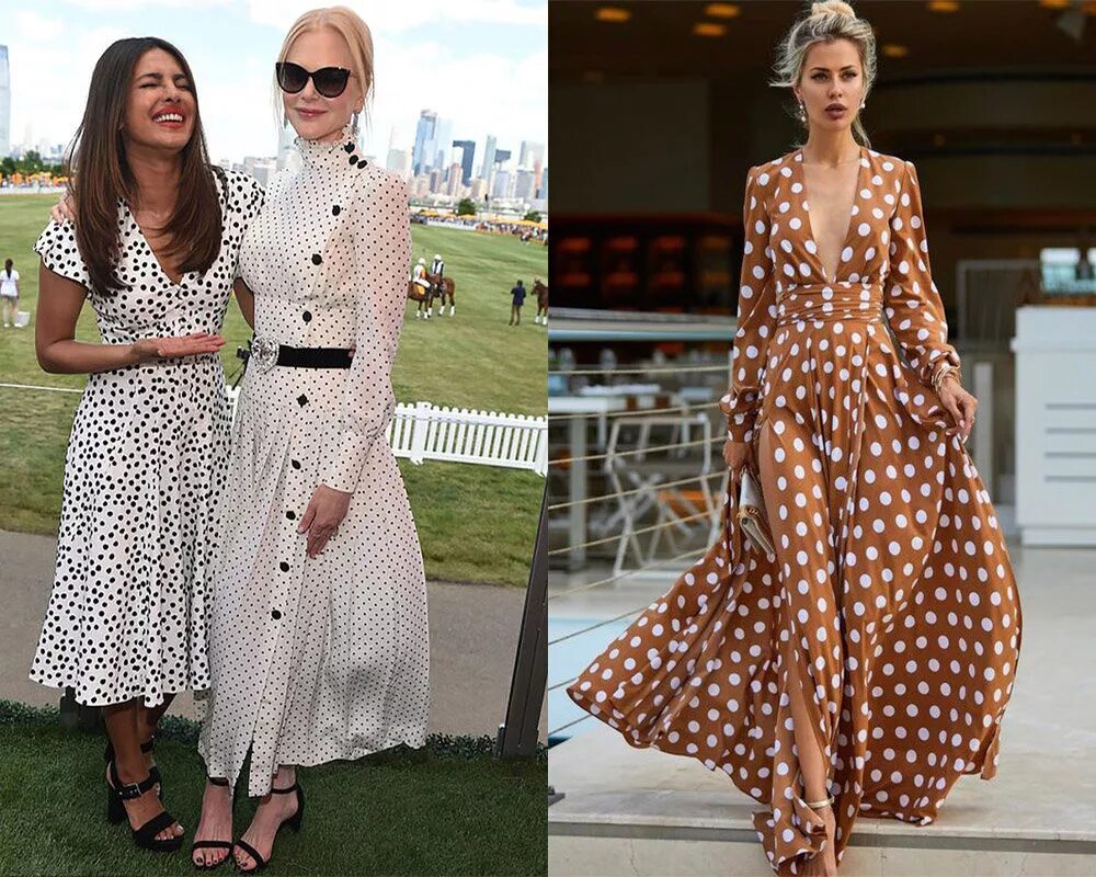 Платья горошками с чем одеть Платья в горошек - вневременной хит! Как и с чем носить горошек, чтобы стильно в