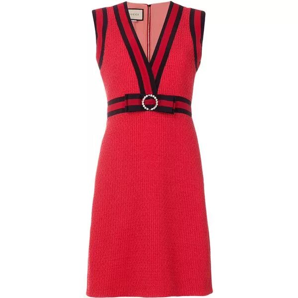 Платья гуччи фото Gucci GG web shift dress ($2,915) ❤ liked on Polyvore featuring dresses, red, re