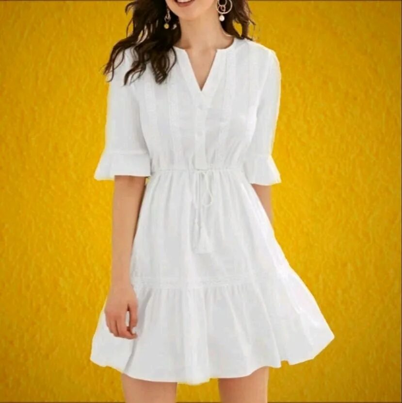 Платья хлопок фото Арт. Ф-03/03-08. Новинка! Летнее хлопковое платье Klody купить в интернет-магази