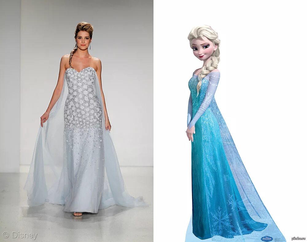 Платья холодное сердце фото Свадебное платье от Alfred Angelo, вдохновленное Эльзой из м/ф "Холодное сердце"