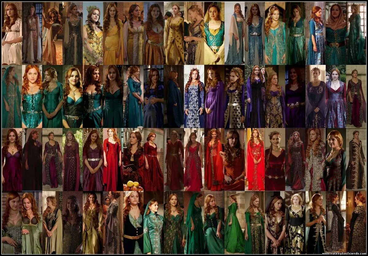 Платья хюррем из великолепного века фото Три самых красивых платья Хюррем. Hasekı Kösem Дзен