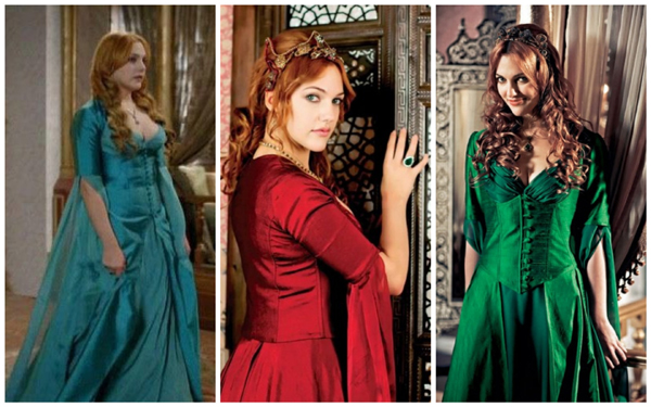 Платья хюррем из великолепного века фото Как менялся стиль Хюррем Султан от сезона к сезону Prokino (о звездах и не тольк
