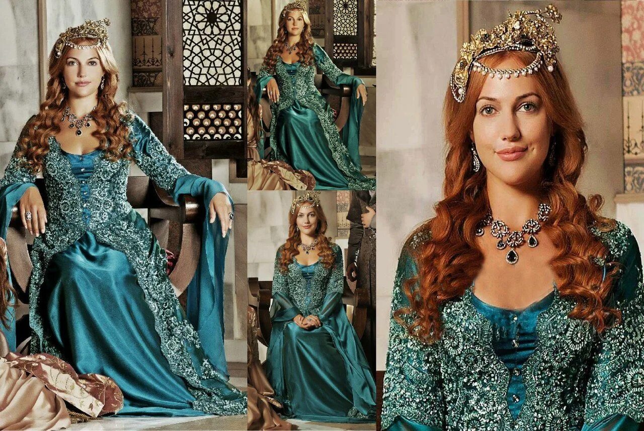 Платья хюррем из великолепного века фото Работы by Эмилии Романовы - 2,671 photos