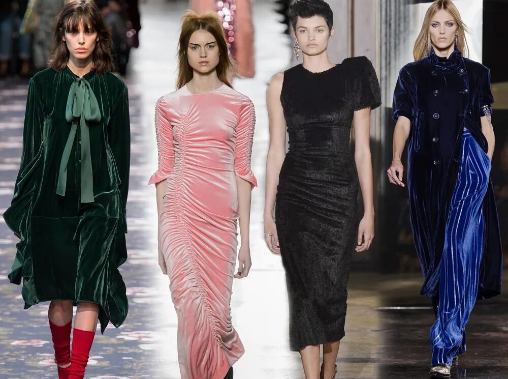 Платья из бархата фото Новогодний образ: топ-15 платьев из бархата для праздника MARIECLAIRE