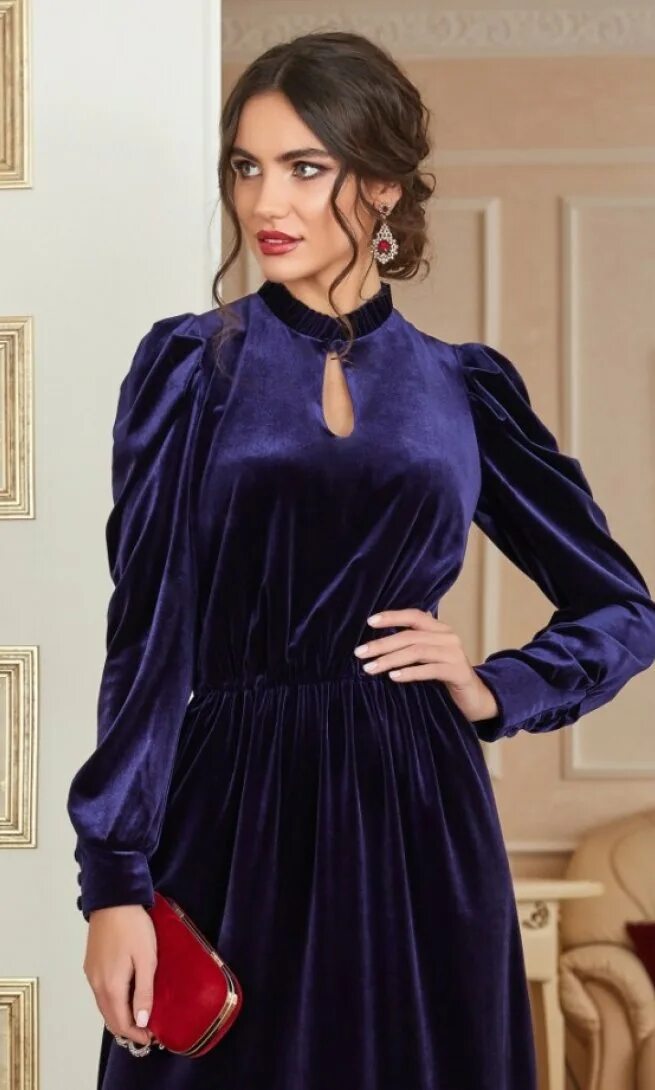 Платья из бархата фото Платье LISSANA 3873 - женская одежда из Белоруссии