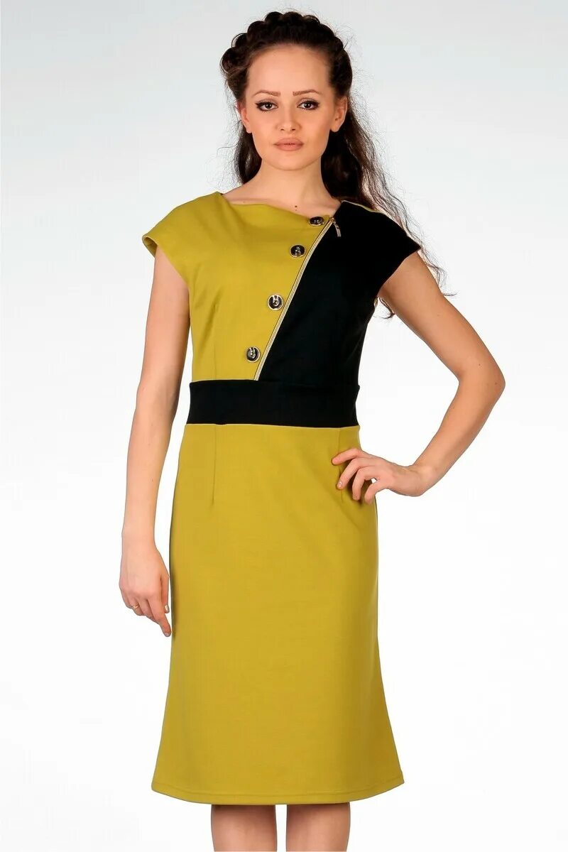 Платья из двух тканей фасоны фото Платье SETTY's collection 0431770: купить за 2310 руб в интернет магазине с бесп