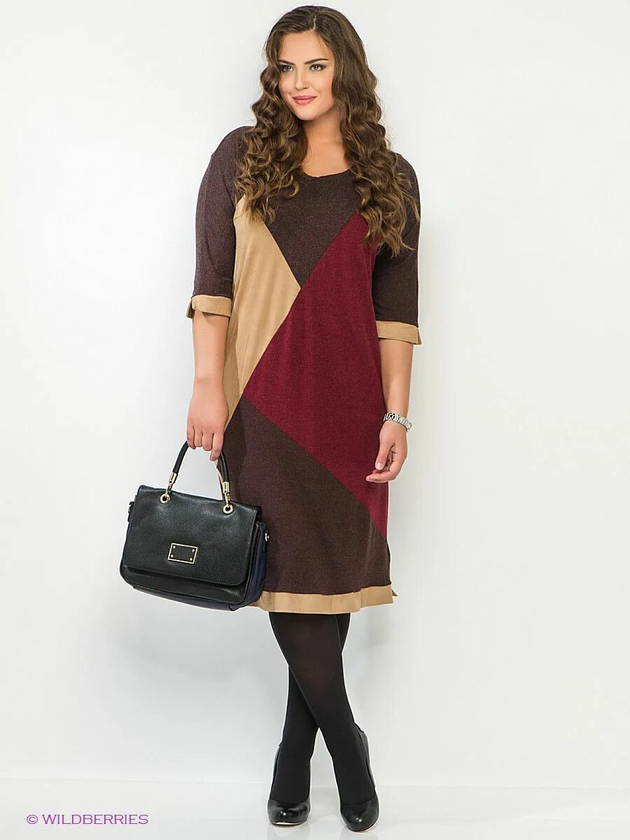 Платья из двух тканей фасоны фото Платье МадаМ Т 1691828 купить в интернет-магазине Wildberries