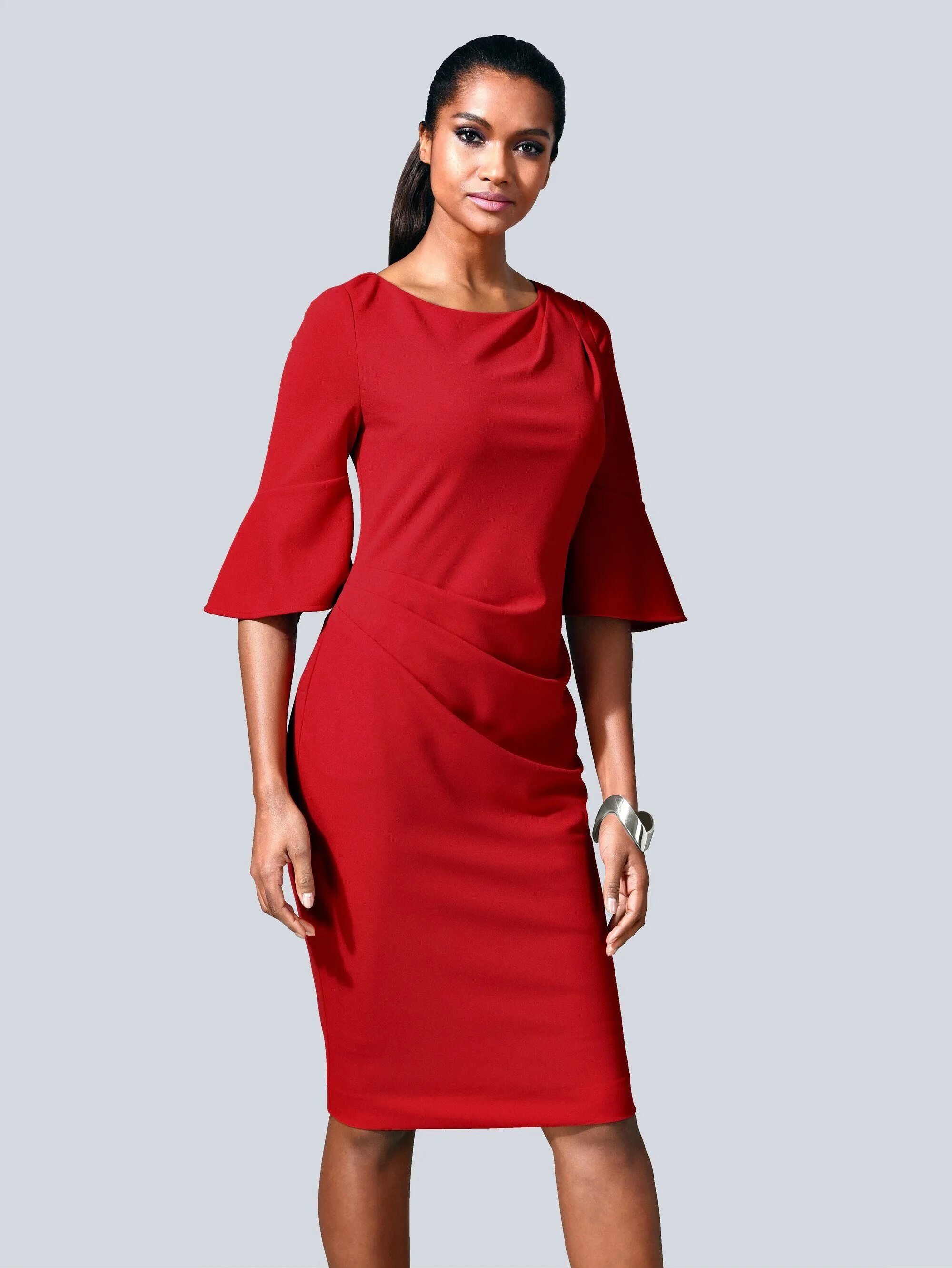 Платья из джерси модные тенденции 2024 Платья из джерси 2024 Каталог одежды Dress-m.ru