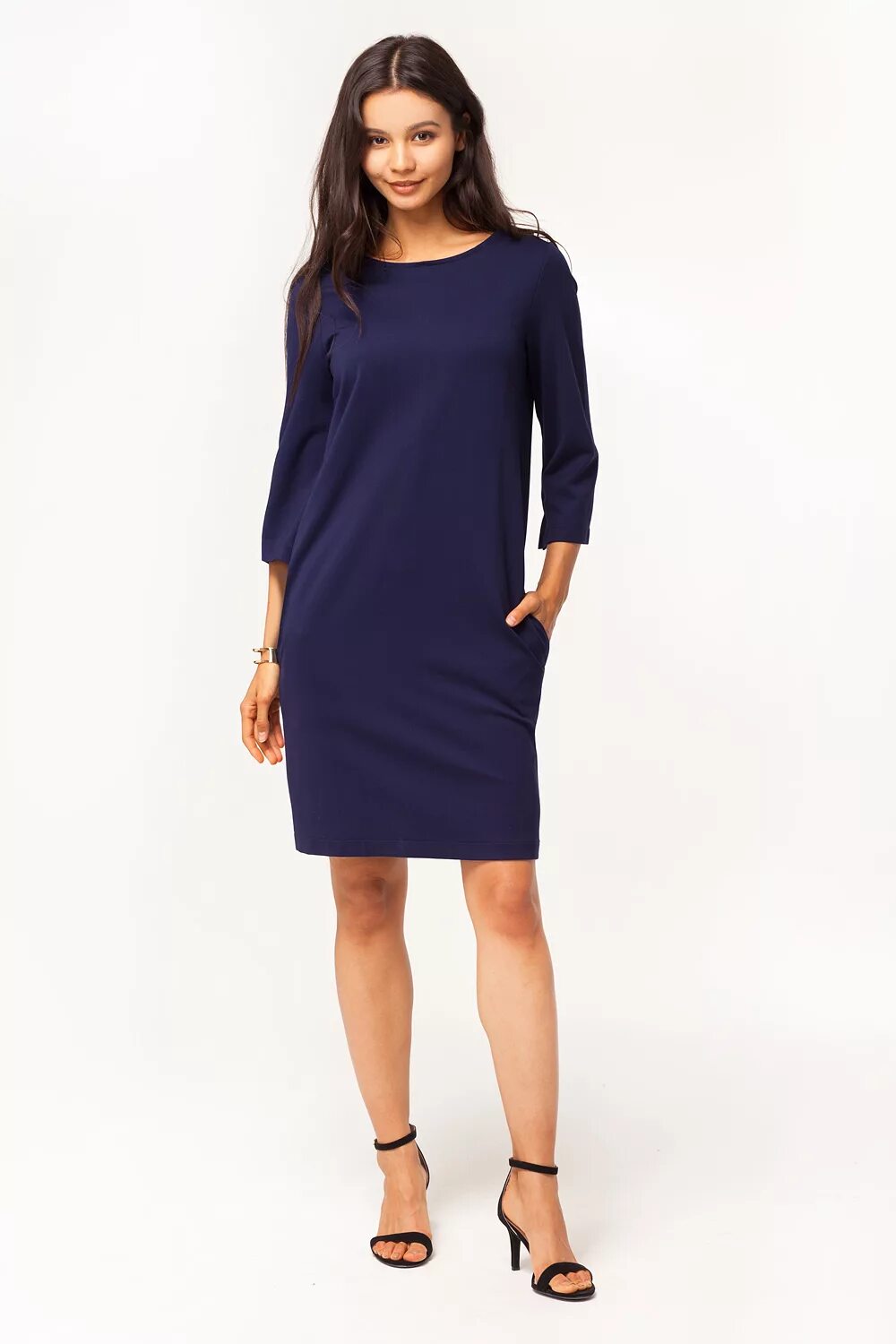 Платья из джерси модные тенденции 2024 Платье. кофейный