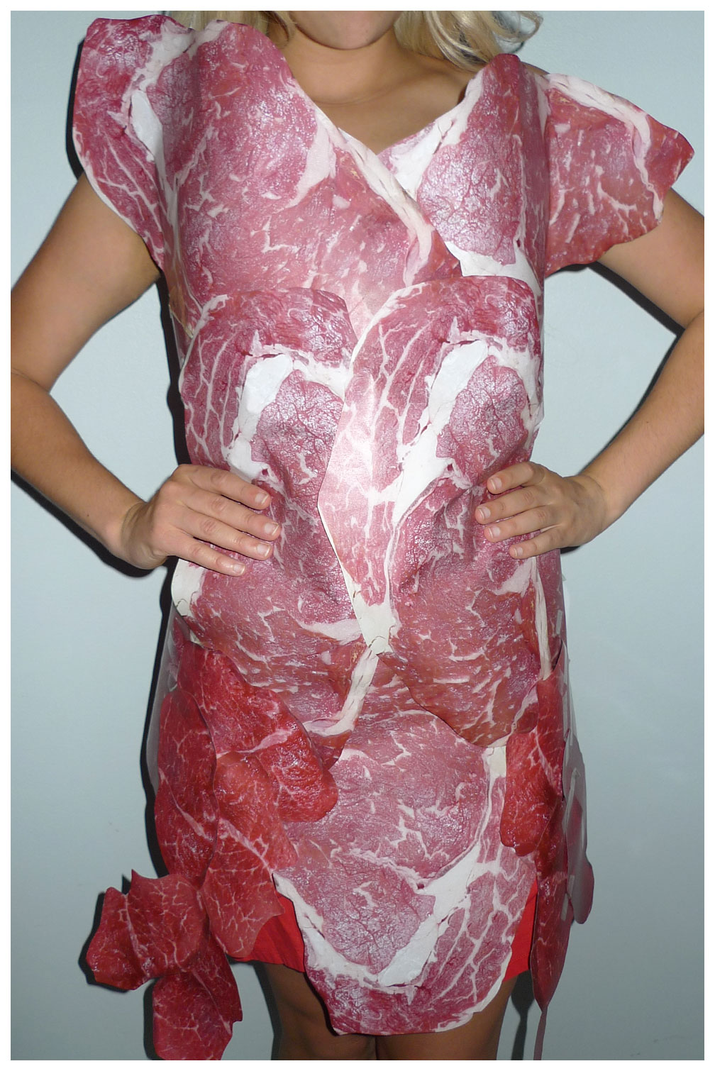 Платья из мяса фото Из чего мясном платье - 81 фото