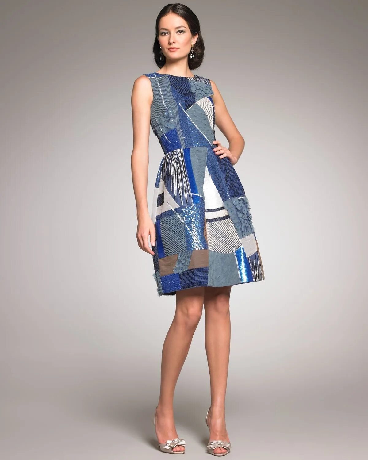 Платья из разной ткани фото Наряды из ткани - найдено 82 фото