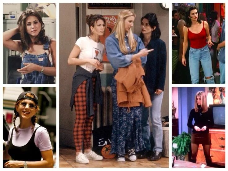 Платья из сериалов фото героини сериала друзья Одежда, Стиль 90-х, Наряды