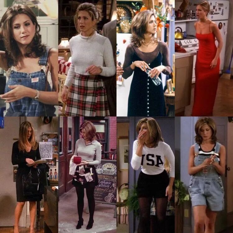 Платья из сериалов фото no context sitcoms ☮ on Twitter 90s fashion outfits, Rachel green outfits, Tv sh