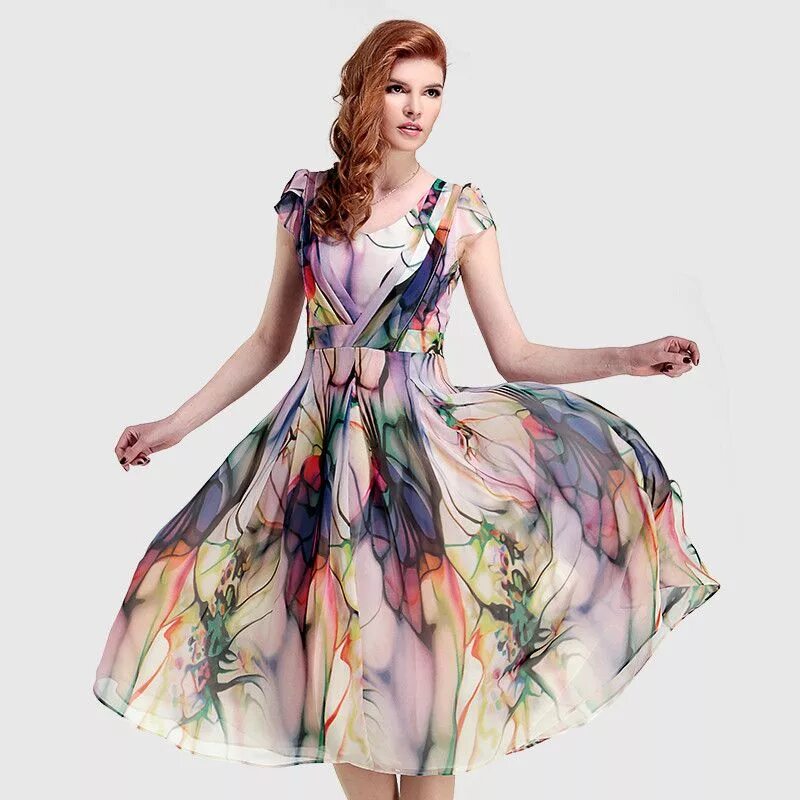 Платья из шифона 2024 модные фото Pin on vestidos